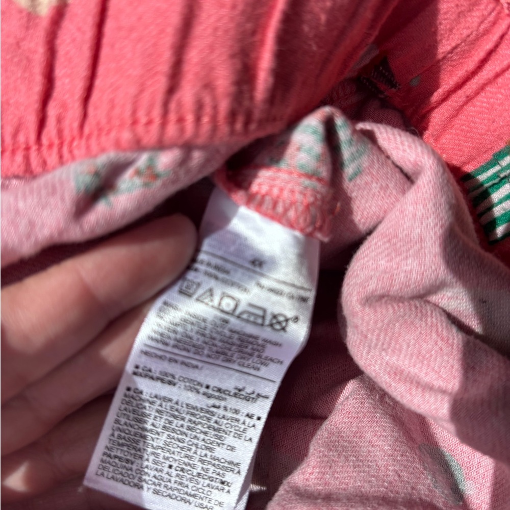 Old Navy Plus Women’s Pajama Bottoms in Festive Dog print Pink - Picture 4 of 4